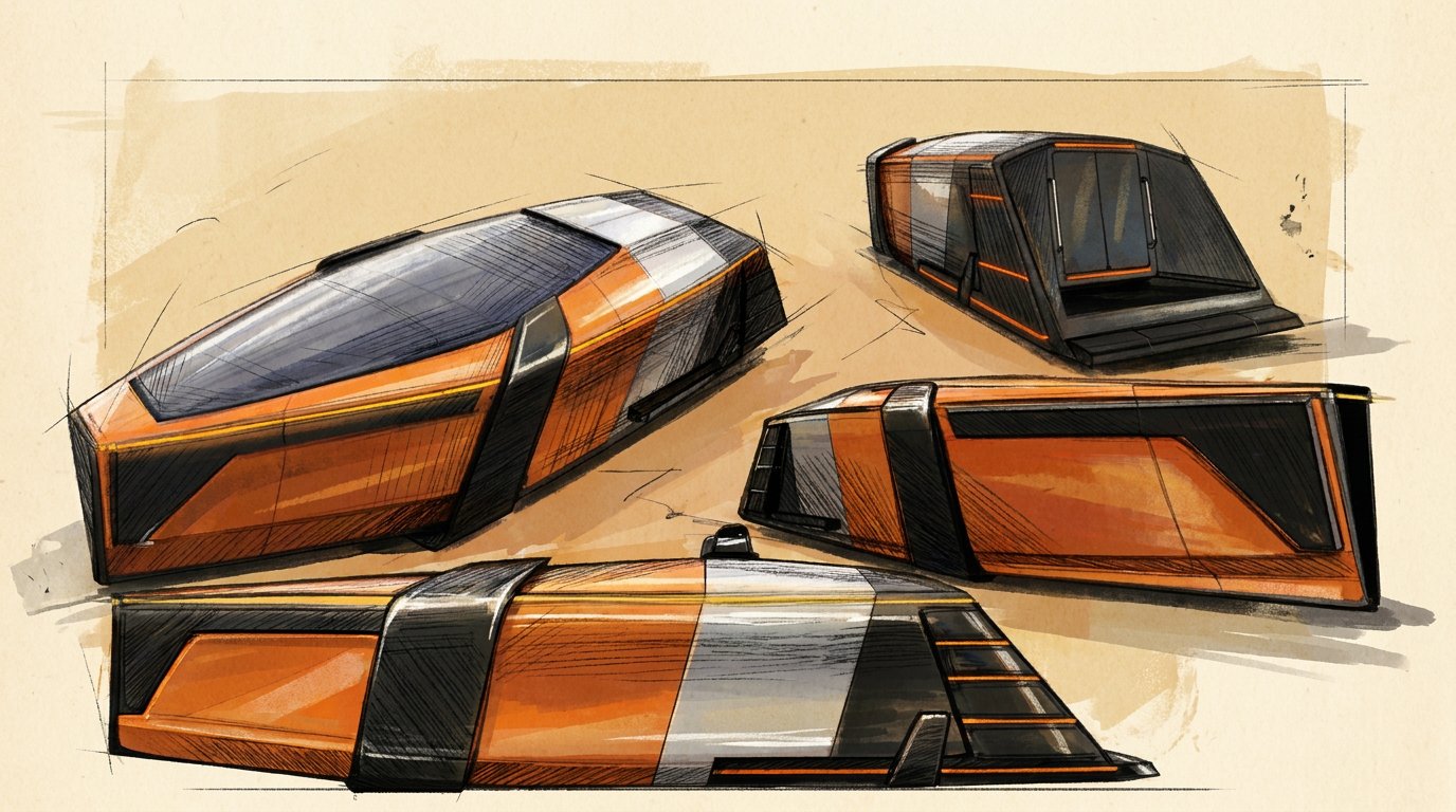 Multi-view marker rendering